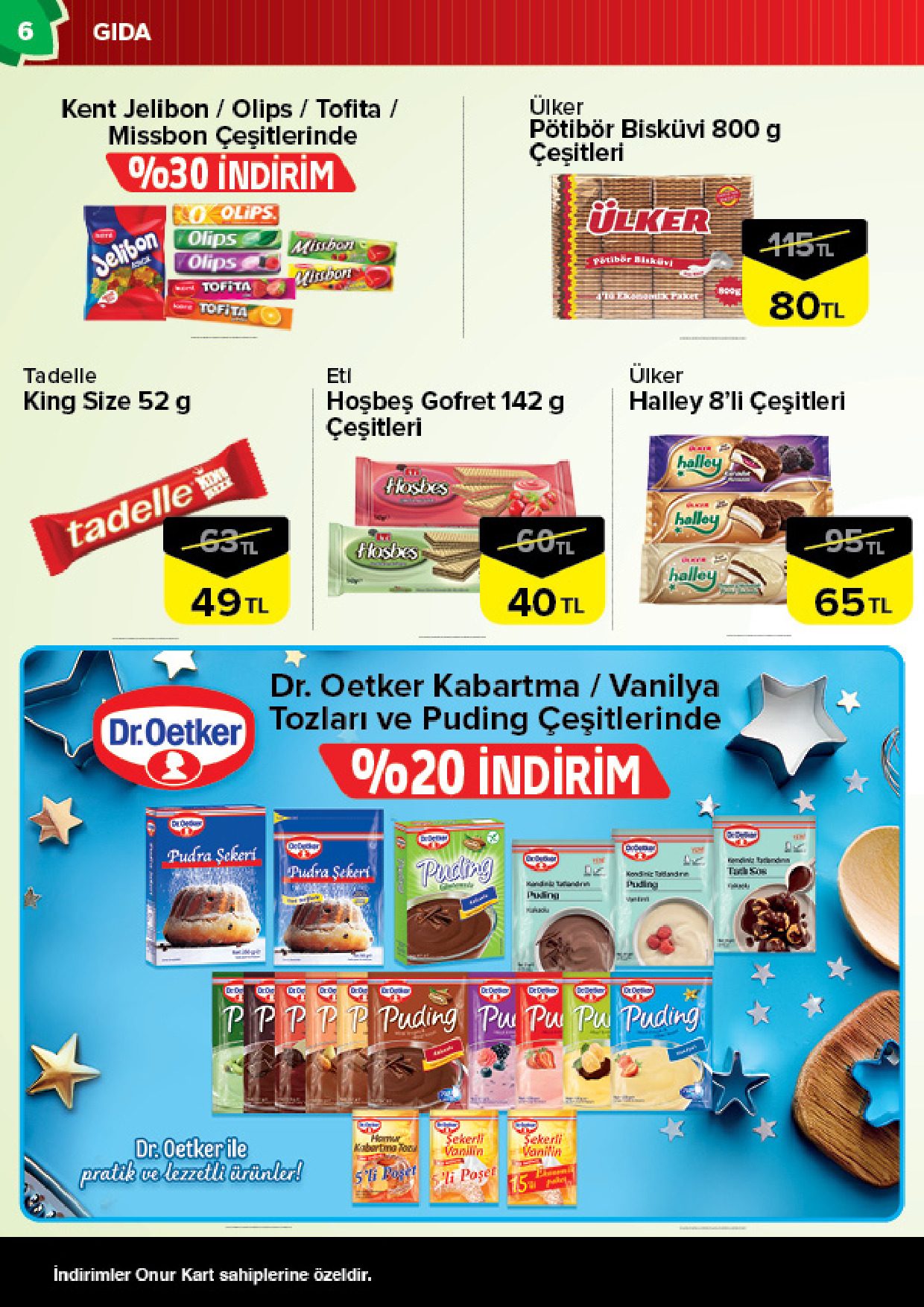 Onur Market 30 Haziran - 13 Temmuz İstanbul Genel İnsert - Sayfa 6