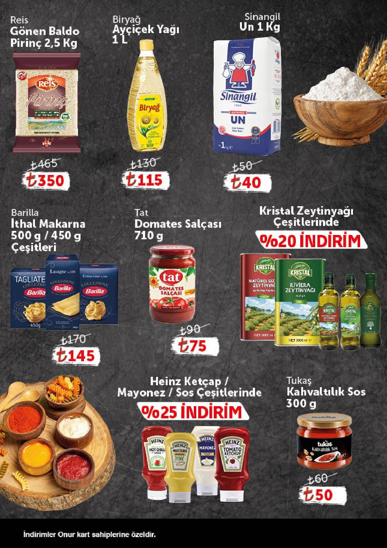 Onur Market 30 Haziran - 13 Temmuz Gurme Genel İnsert - Sayfa 6