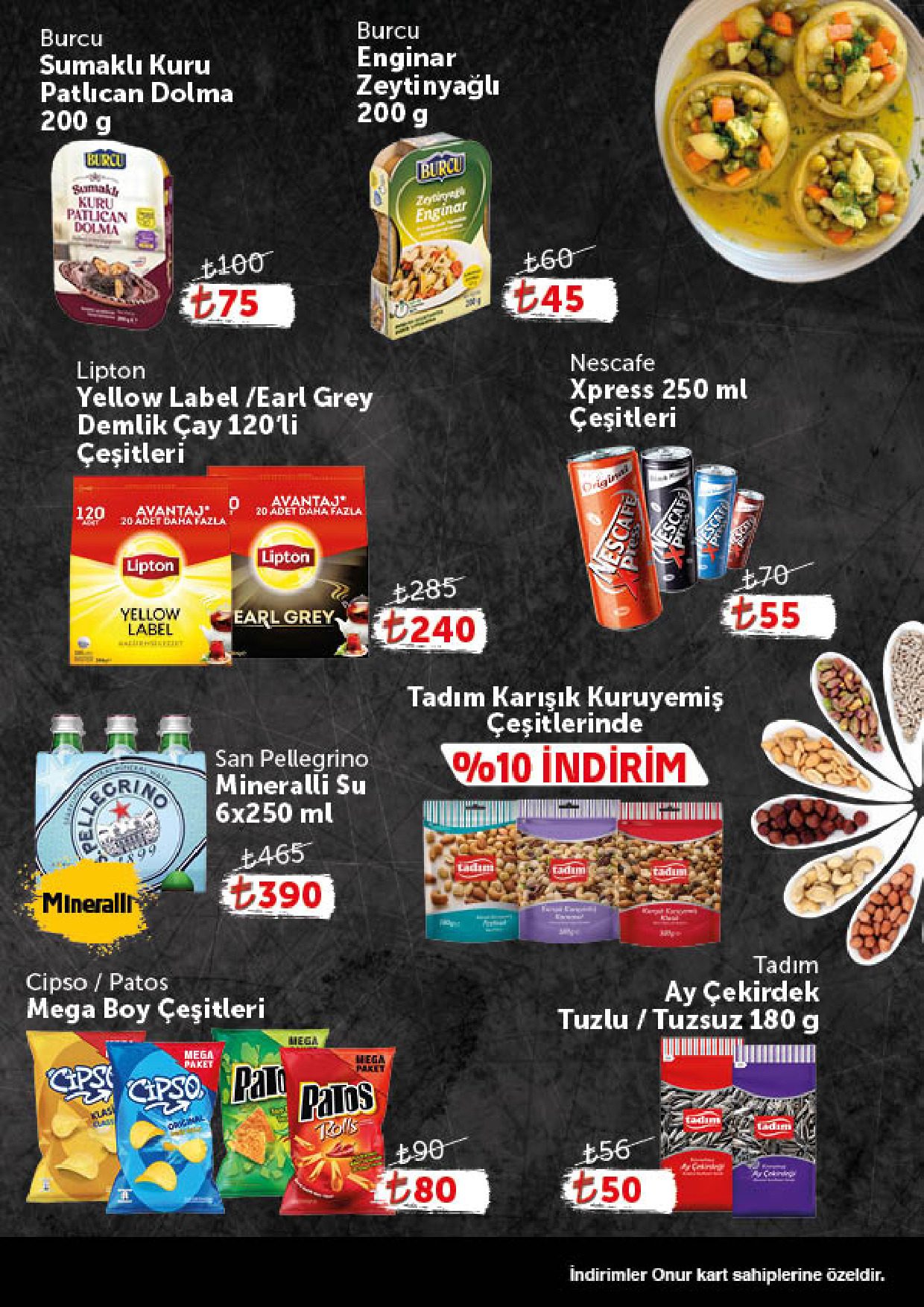 Onur Market 30 Haziran - 13 Temmuz Gurme Genel İnsert - Sayfa 7