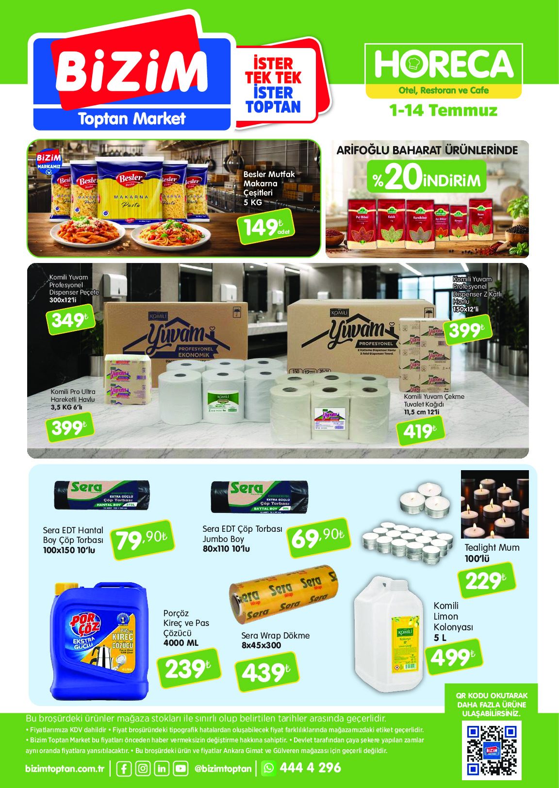 Bizim Toptan 01 Temmuz - 14 Temmuz HORECA Kataloğu - Sayfa 2