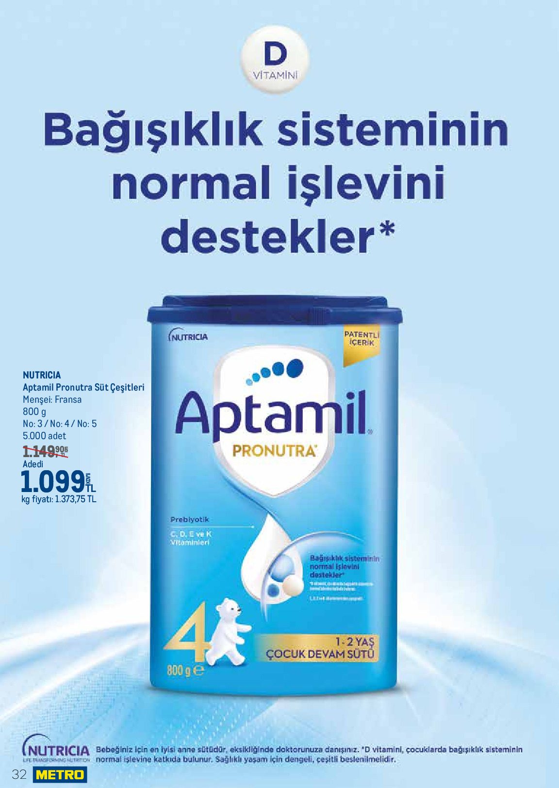 Metro 01 Temmuz - 31 Temmuz Temizlik | Kişisel Bakım Kataloğu - Sayfa 32