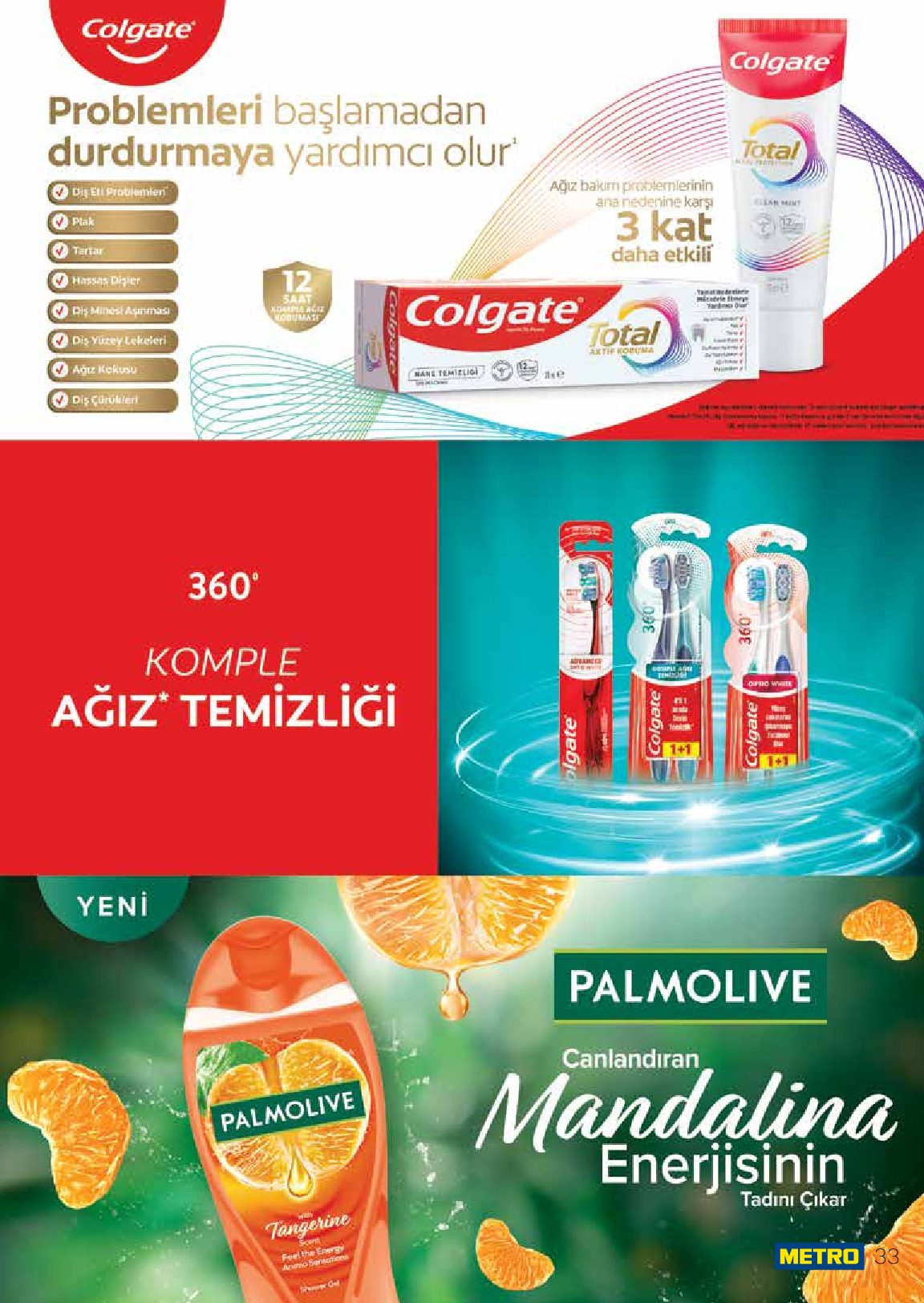 Metro 01 Temmuz - 31 Temmuz Temizlik | Kişisel Bakım Kataloğu - Sayfa 33