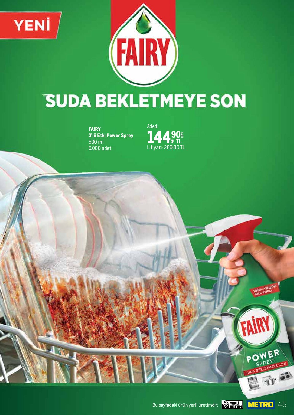 Metro 01 Temmuz - 31 Temmuz Temizlik | Kişisel Bakım Kataloğu - Sayfa 45