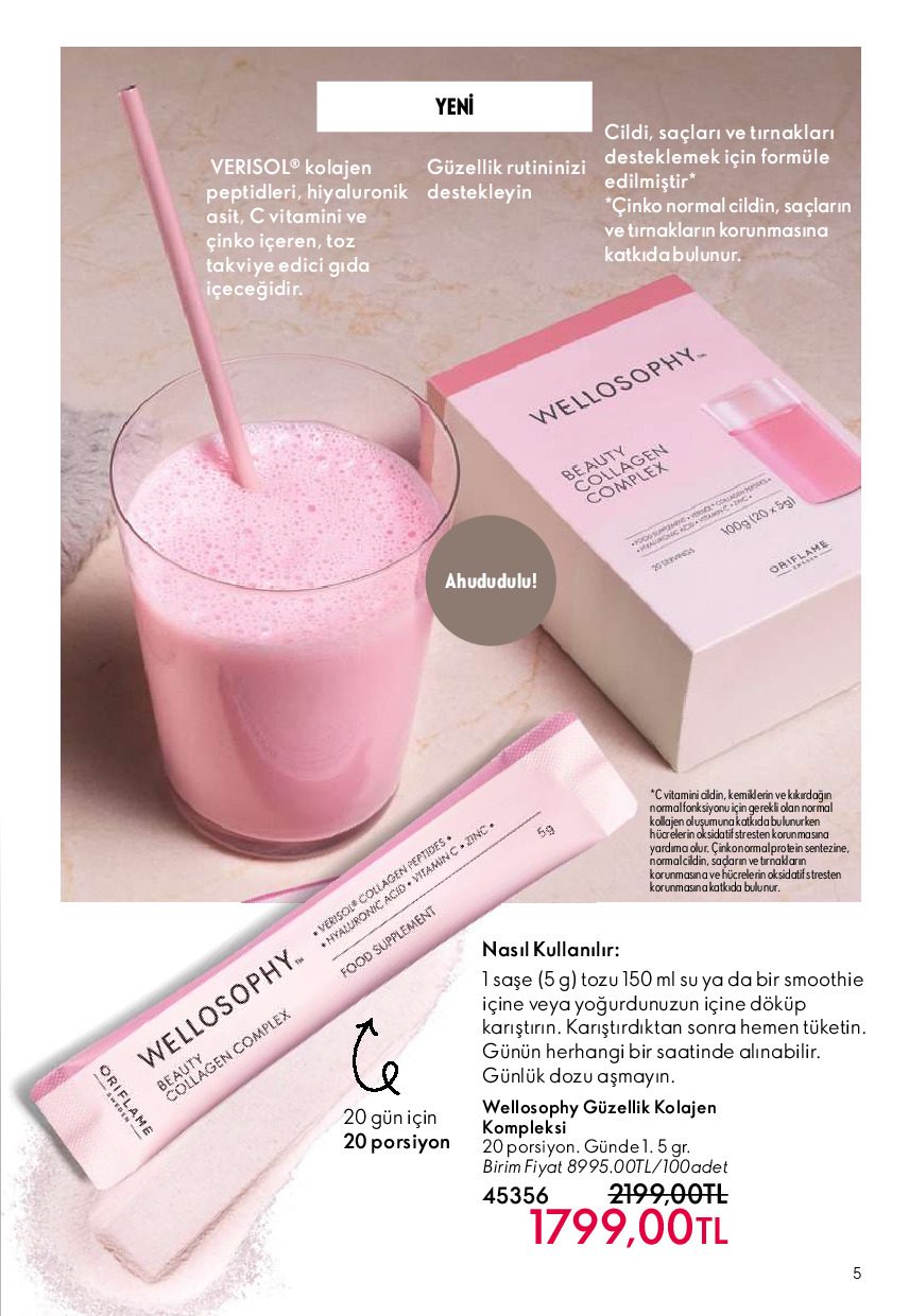 Oriflame 01 Temmuz- 31 Temmuz Online Katalog - Sayfa 5