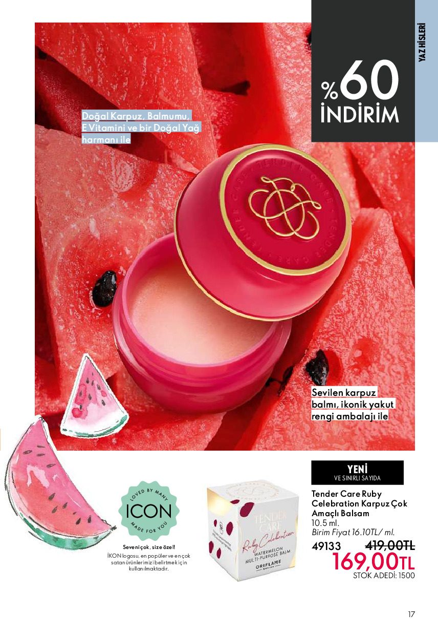 Oriflame 01 Temmuz- 31 Temmuz Online Katalog - Sayfa 17