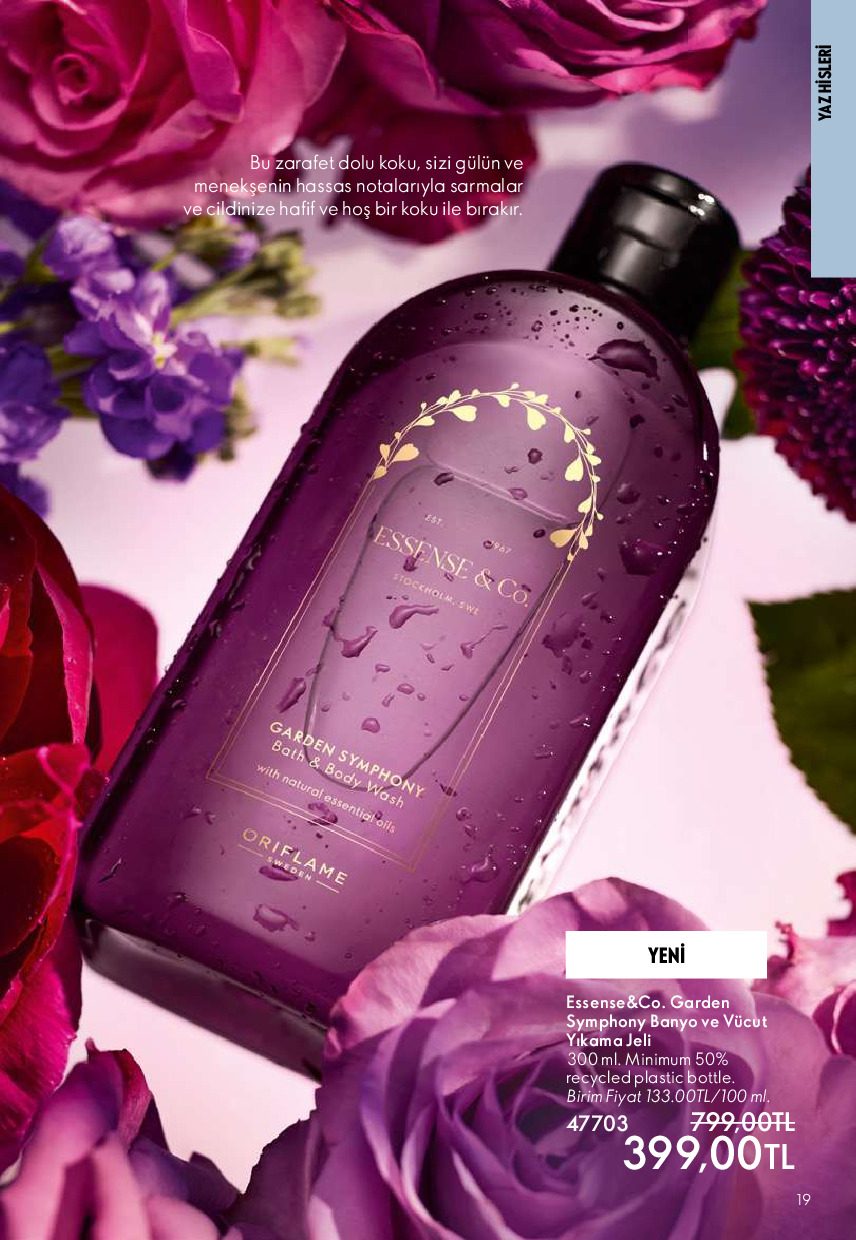 Oriflame 01 Temmuz- 31 Temmuz Online Katalog - Sayfa 19