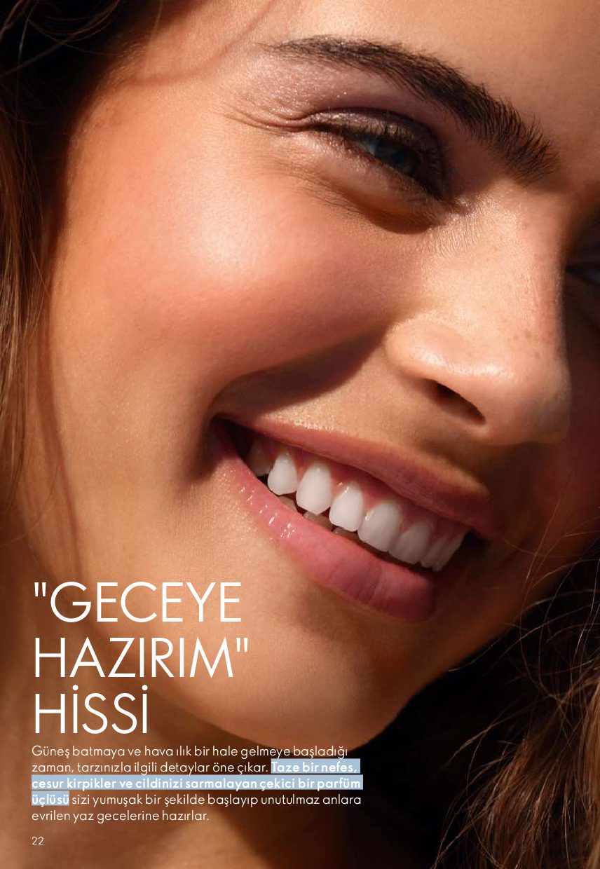 Oriflame 01 Temmuz- 31 Temmuz Online Katalog - Sayfa 22