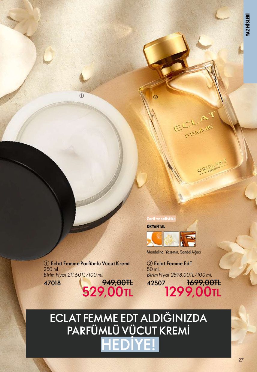 Oriflame 01 Temmuz- 31 Temmuz Online Katalog - Sayfa 27
