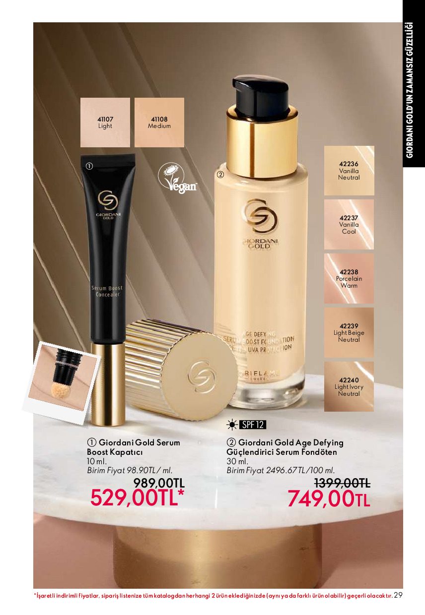 Oriflame 01 Temmuz- 31 Temmuz Online Katalog - Sayfa 29