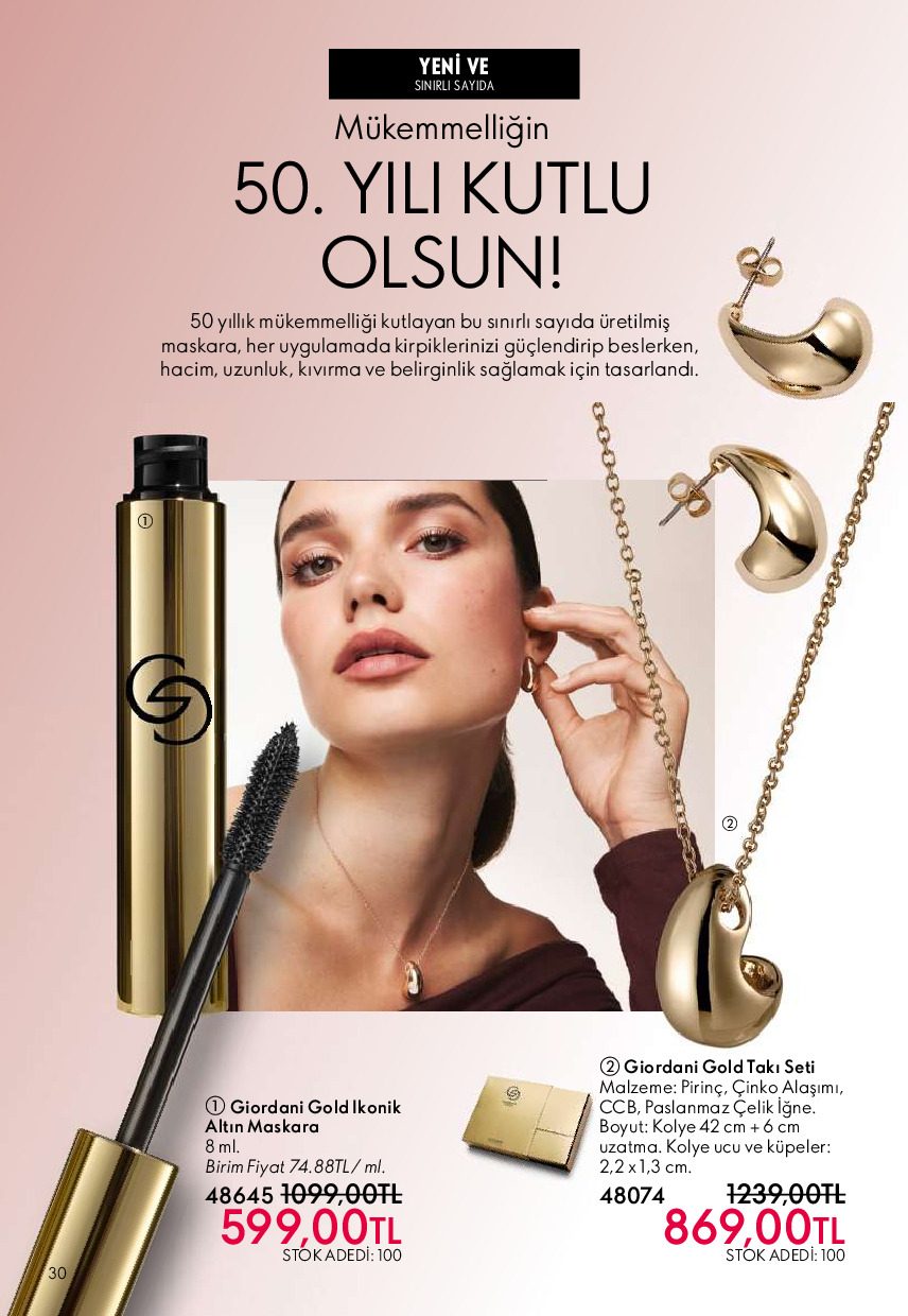 Oriflame 01 Temmuz- 31 Temmuz Online Katalog - Sayfa 30