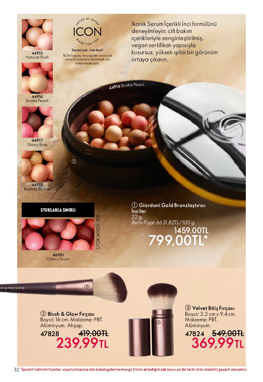 Oriflame 01 Temmuz- 31 Temmuz Online Katalog - Sayfa 32