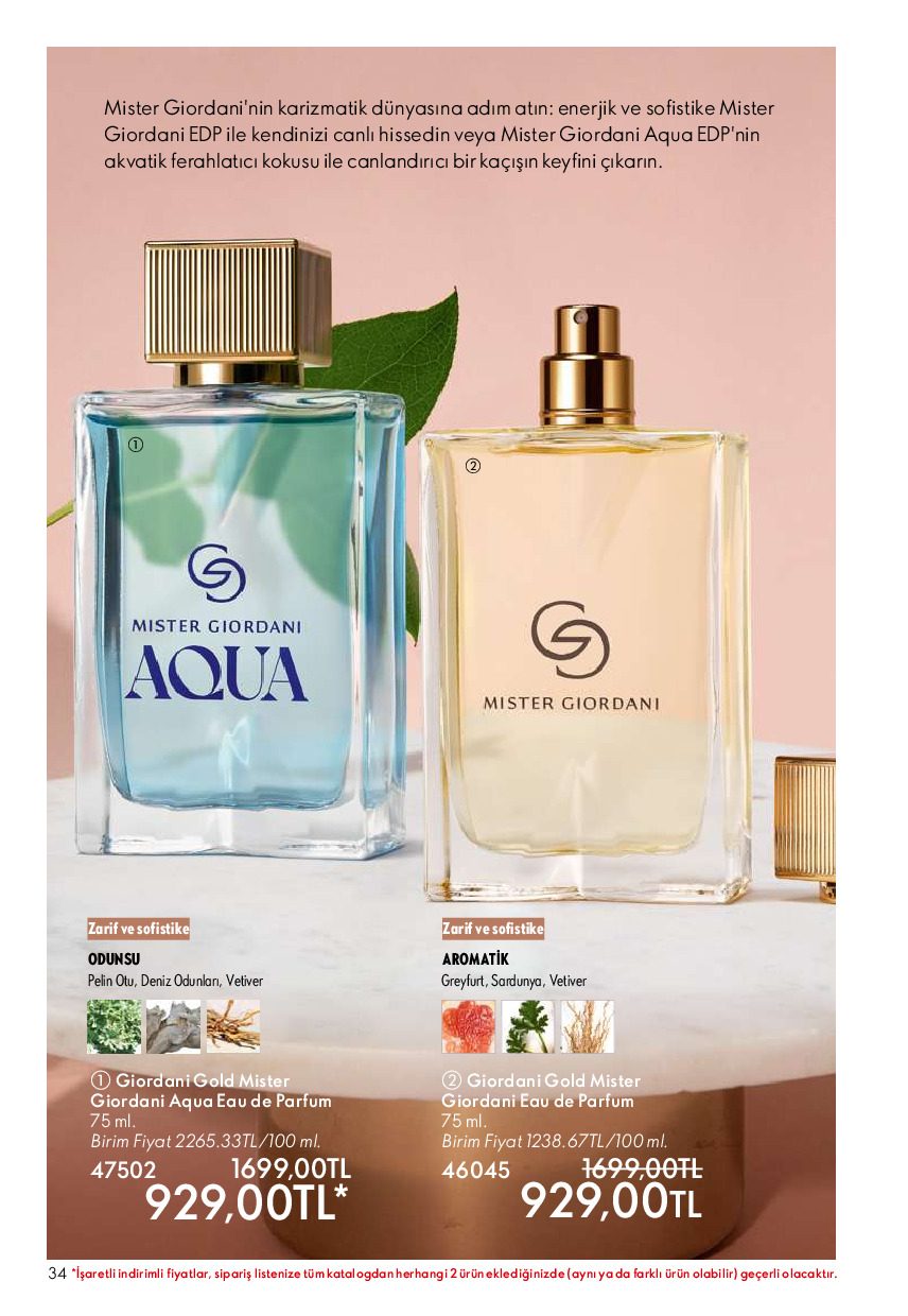 Oriflame 01 Temmuz- 31 Temmuz Online Katalog - Sayfa 34