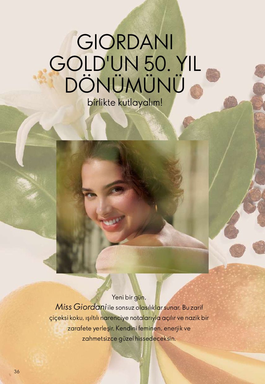 Oriflame 01 Temmuz- 31 Temmuz Online Katalog - Sayfa 36