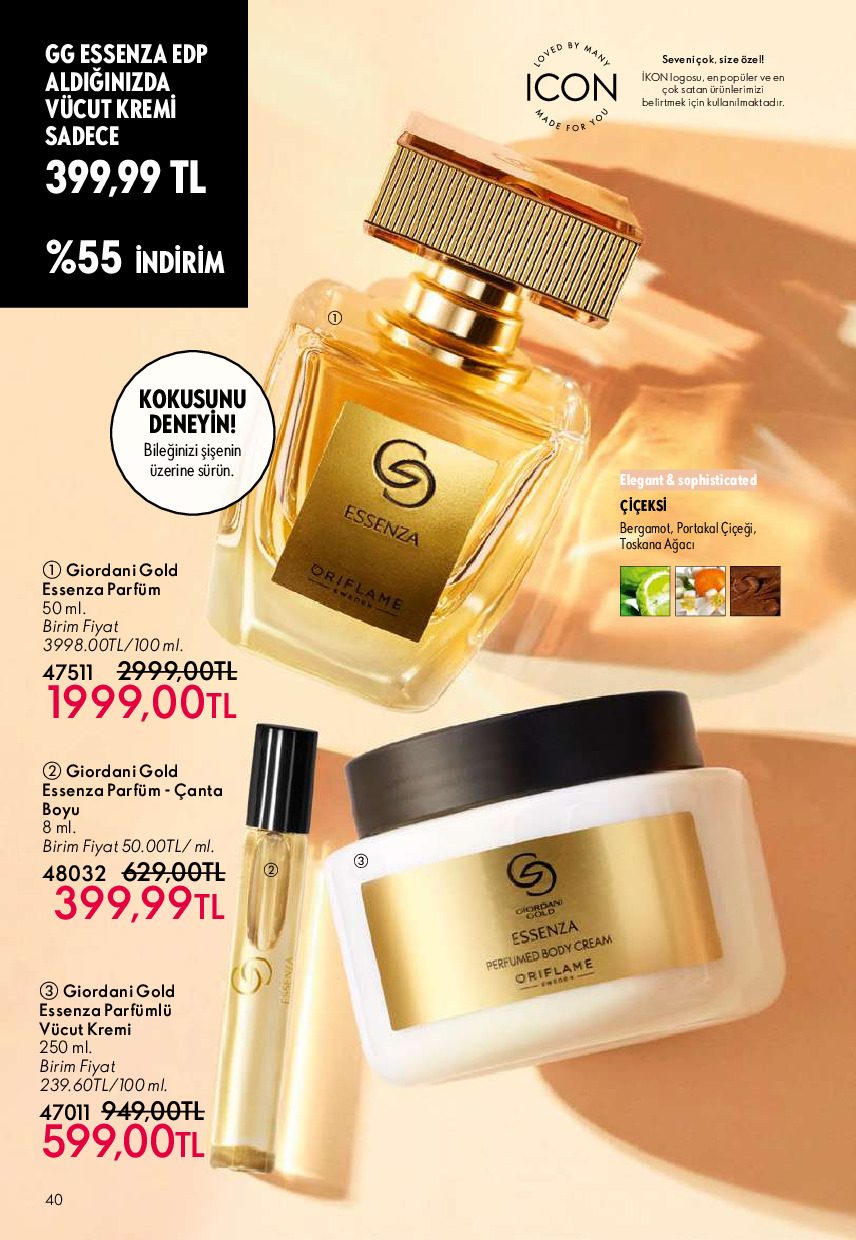 Oriflame 01 Temmuz- 31 Temmuz Online Katalog - Sayfa 40