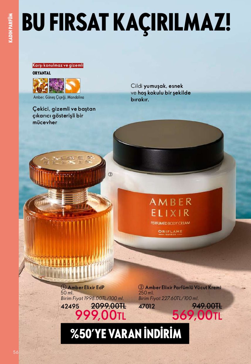 Oriflame 01 Temmuz- 31 Temmuz Online Katalog - Sayfa 56