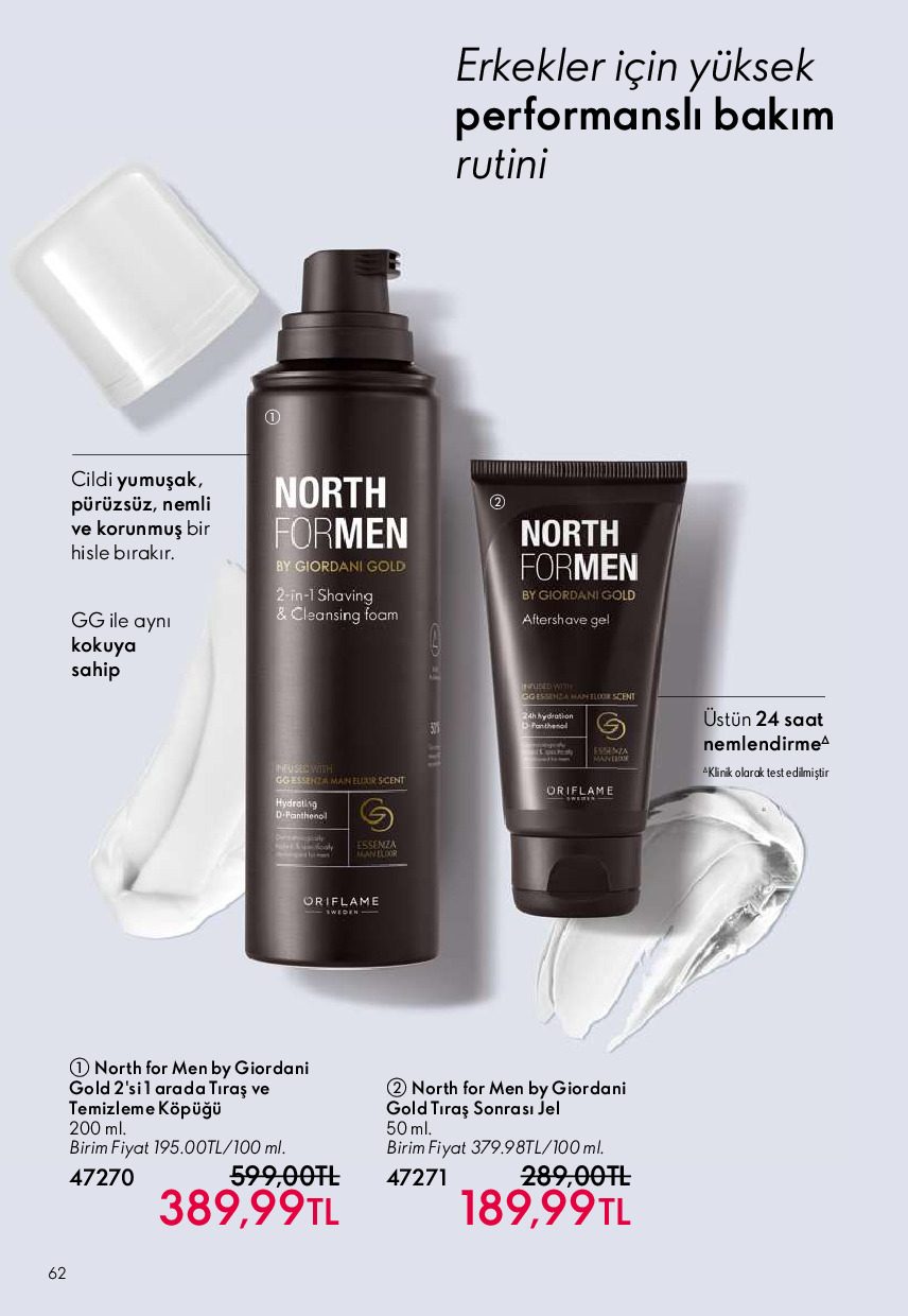 Oriflame 01 Temmuz- 31 Temmuz Online Katalog - Sayfa 62