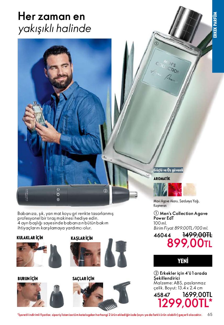 Oriflame 01 Temmuz- 31 Temmuz Online Katalog - Sayfa 65