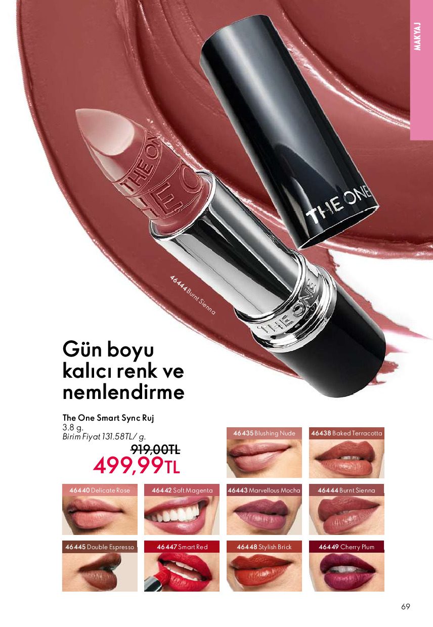 Oriflame 01 Temmuz- 31 Temmuz Online Katalog - Sayfa 69