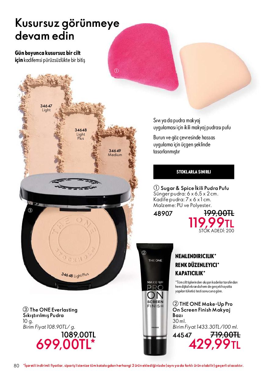 Oriflame 01 Temmuz- 31 Temmuz Online Katalog - Sayfa 80