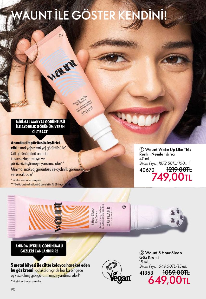 Oriflame 01 Temmuz- 31 Temmuz Online Katalog - Sayfa 90