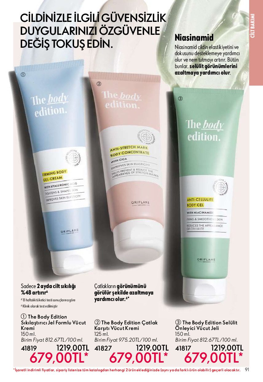 Oriflame 01 Temmuz- 31 Temmuz Online Katalog - Sayfa 91