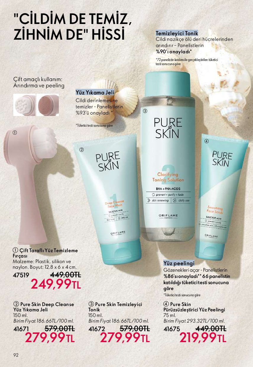 Oriflame 01 Temmuz- 31 Temmuz Online Katalog - Sayfa 92