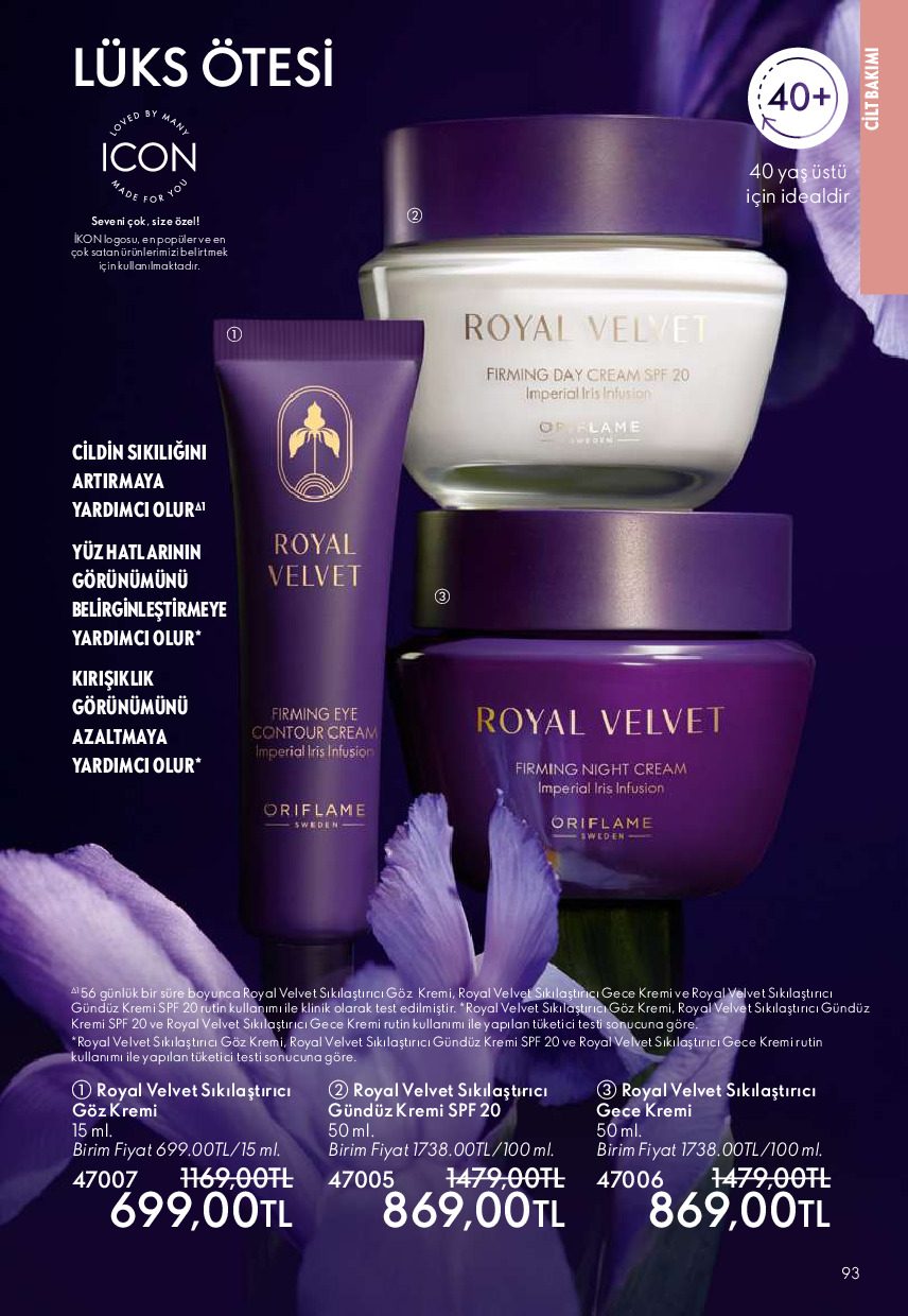 Oriflame 01 Temmuz- 31 Temmuz Online Katalog - Sayfa 93