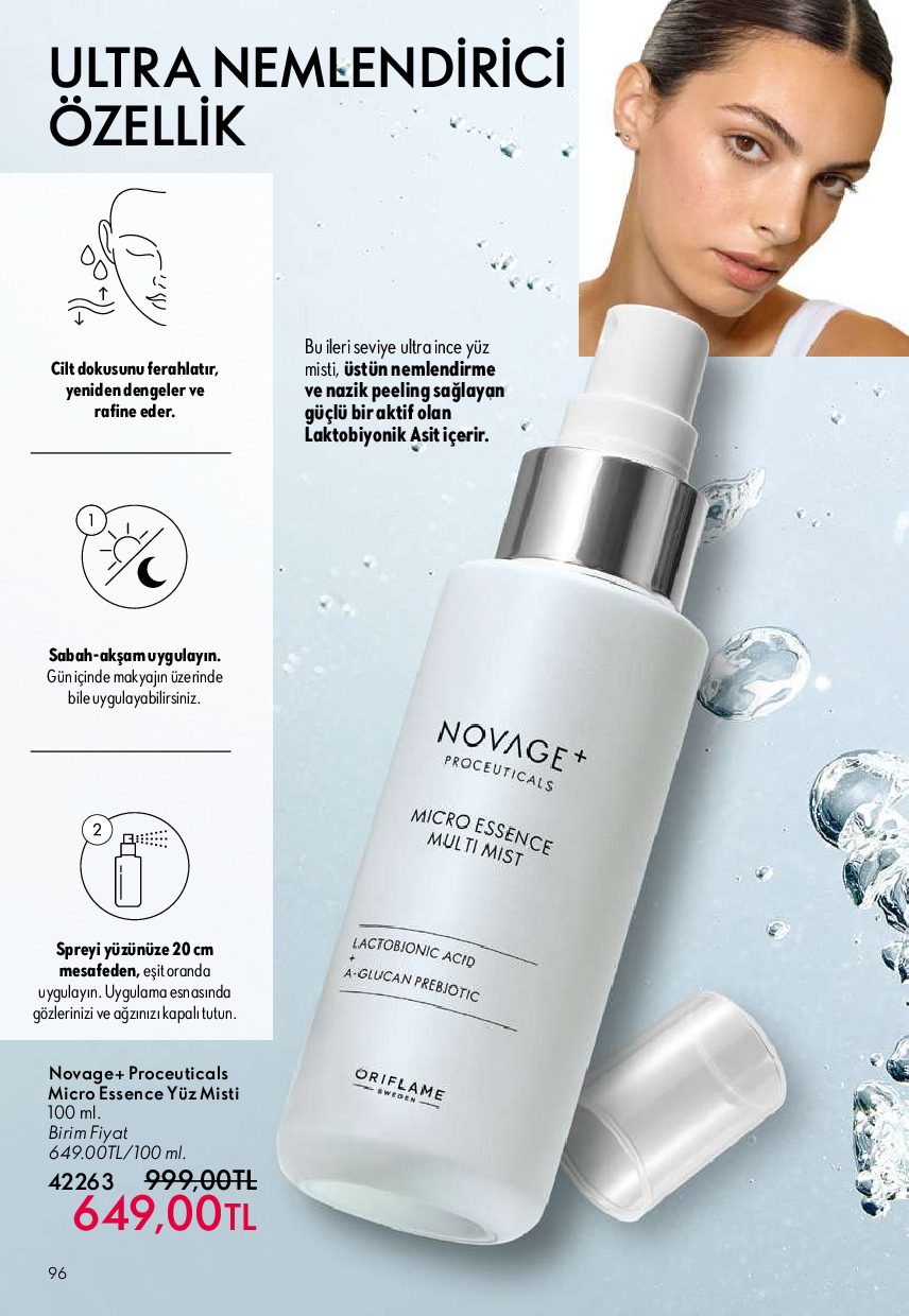 Oriflame 01 Temmuz- 31 Temmuz Online Katalog - Sayfa 96