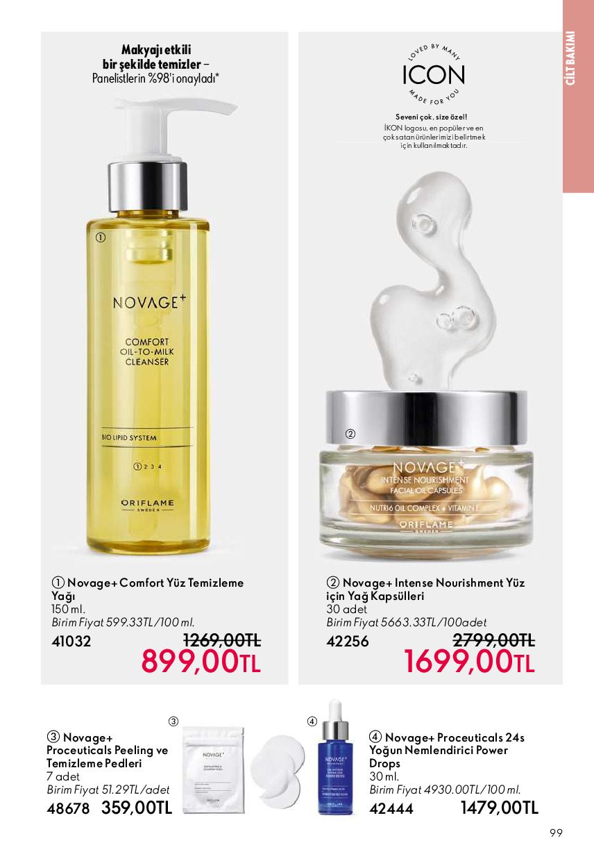 Oriflame 01 Temmuz- 31 Temmuz Online Katalog - Sayfa 99