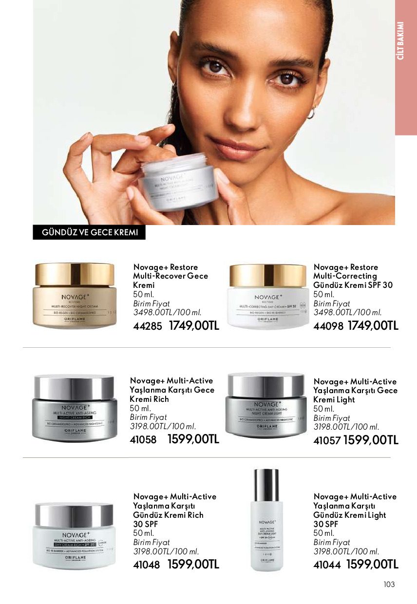 Oriflame 01 Temmuz- 31 Temmuz Online Katalog - Sayfa 103