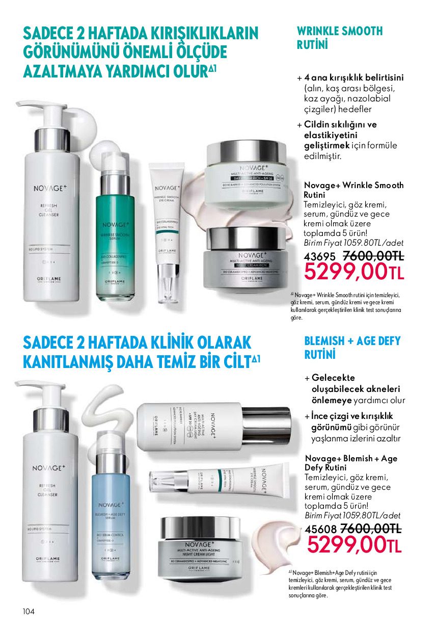 Oriflame 01 Temmuz- 31 Temmuz Online Katalog - Sayfa 104