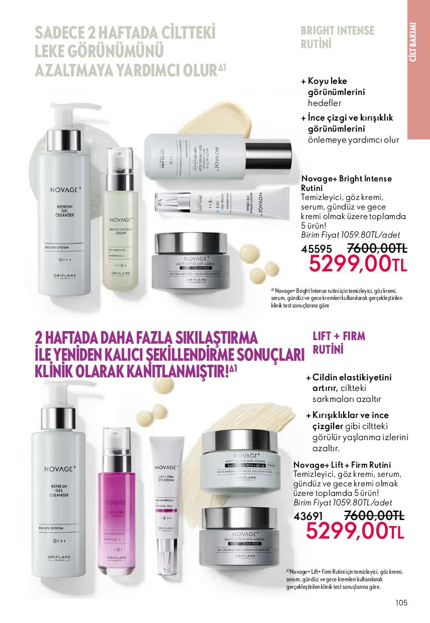 Oriflame 01 Temmuz- 31 Temmuz Online Katalog - Sayfa 105