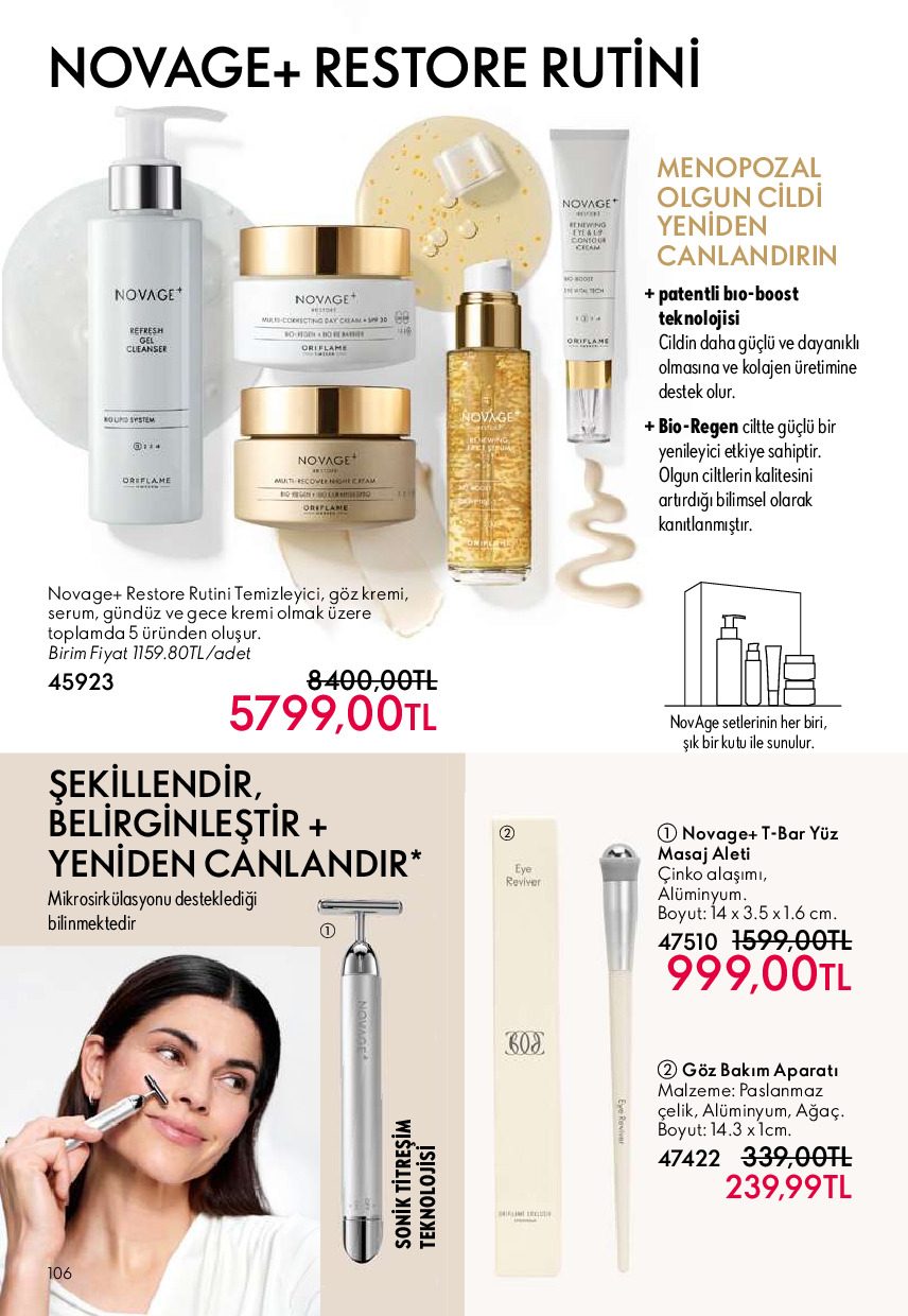 Oriflame 01 Temmuz- 31 Temmuz Online Katalog - Sayfa 106
