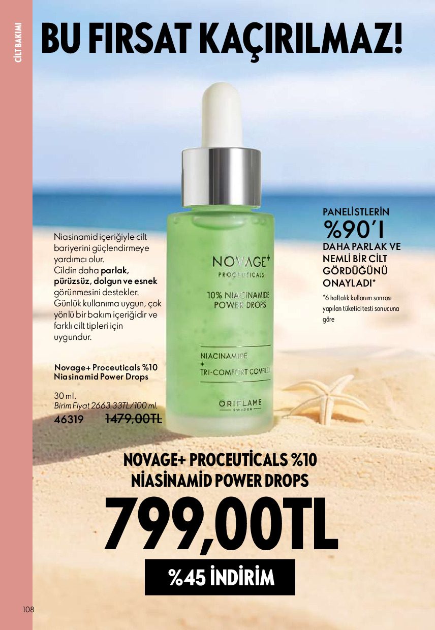 Oriflame 01 Temmuz- 31 Temmuz Online Katalog - Sayfa 108