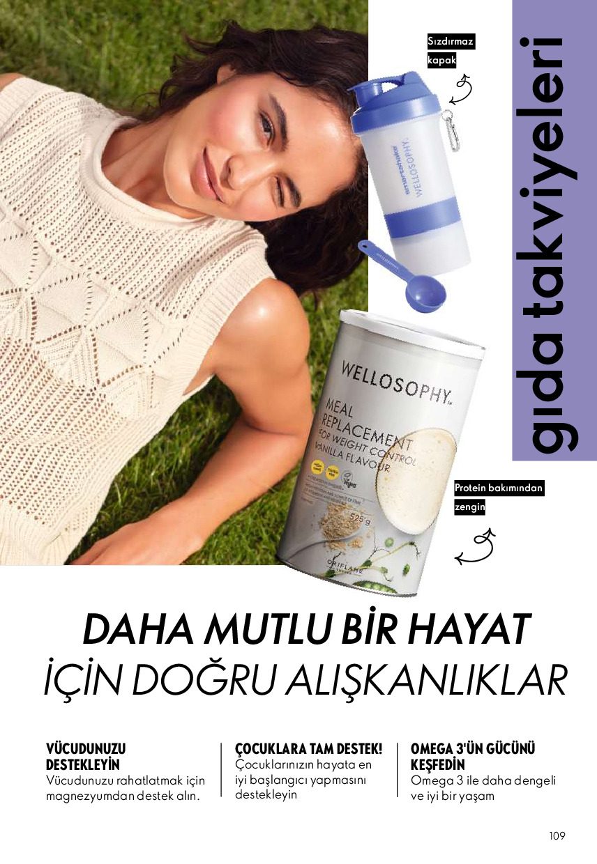 Oriflame 01 Temmuz- 31 Temmuz Online Katalog - Sayfa 109