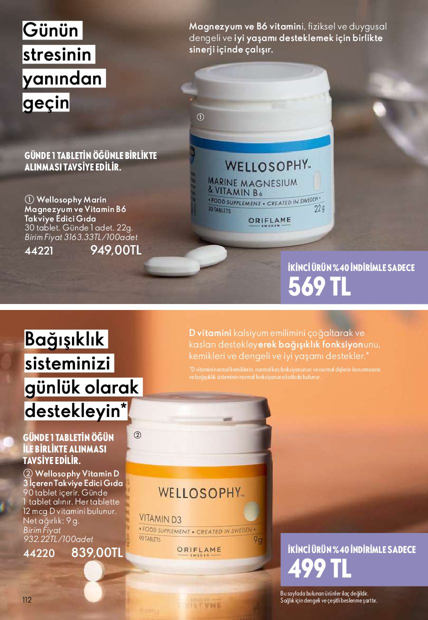 Oriflame 01 Temmuz- 31 Temmuz Online Katalog - Sayfa 112