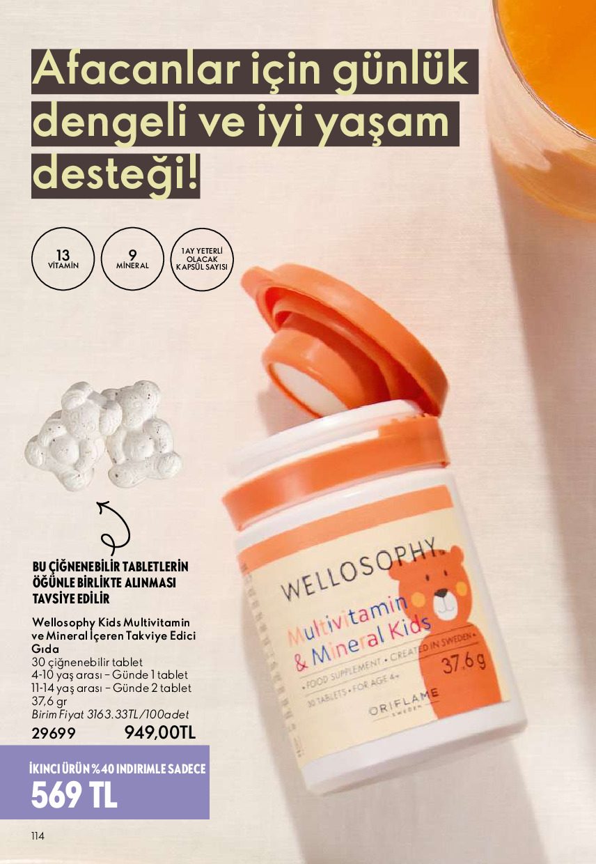 Oriflame 01 Temmuz- 31 Temmuz Online Katalog - Sayfa 114