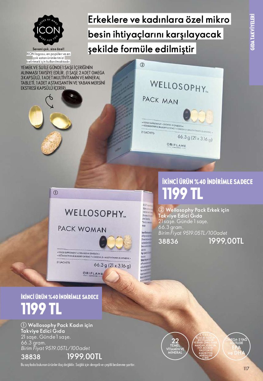 Oriflame 01 Temmuz- 31 Temmuz Online Katalog - Sayfa 117