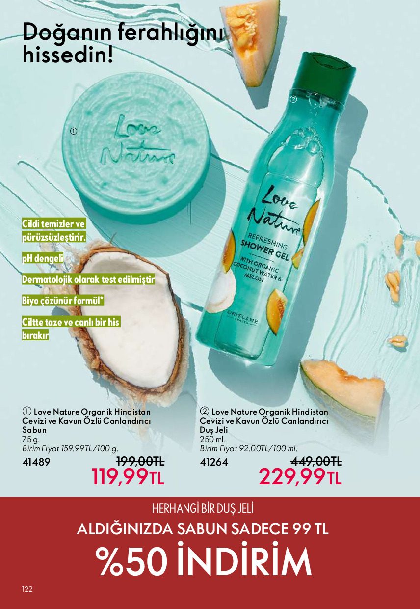 Oriflame 01 Temmuz- 31 Temmuz Online Katalog - Sayfa 122