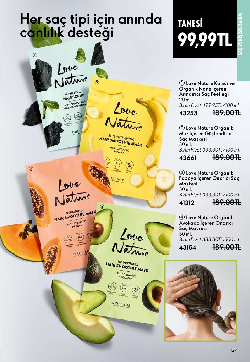 Oriflame 01 Temmuz- 31 Temmuz Online Katalog - Sayfa 127