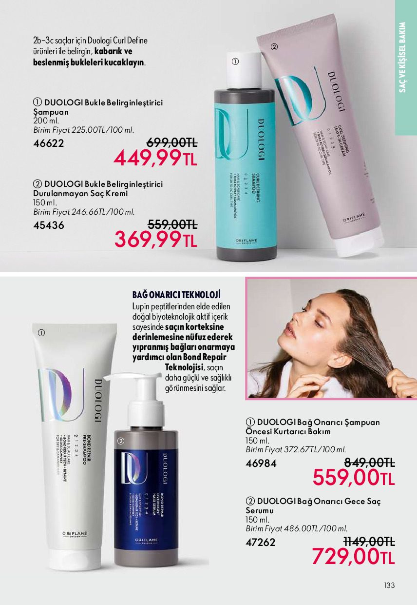 Oriflame 01 Temmuz- 31 Temmuz Online Katalog - Sayfa 133