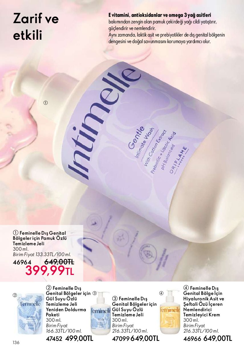 Oriflame 01 Temmuz- 31 Temmuz Online Katalog - Sayfa 136