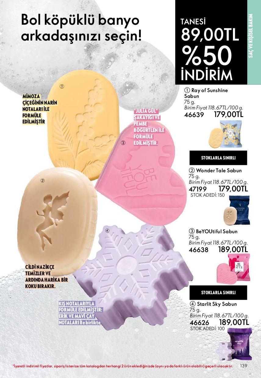 Oriflame 01 Temmuz- 31 Temmuz Online Katalog - Sayfa 139