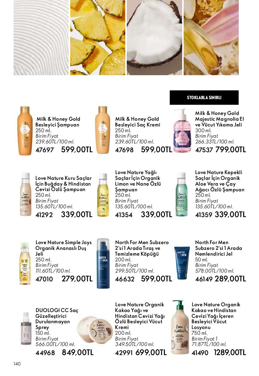 Oriflame 01 Temmuz- 31 Temmuz Online Katalog - Sayfa 140