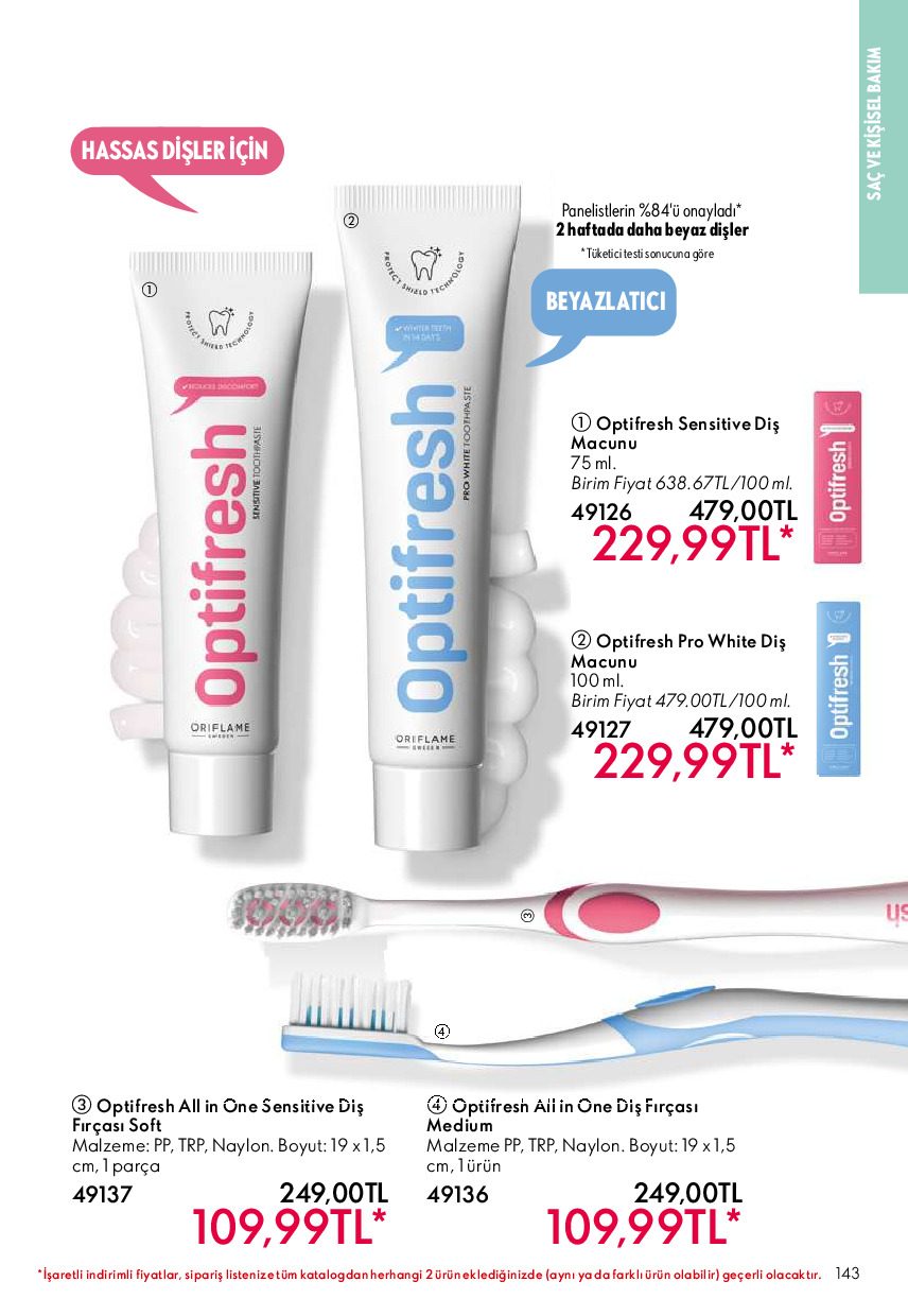 Oriflame 01 Temmuz- 31 Temmuz Online Katalog - Sayfa 143