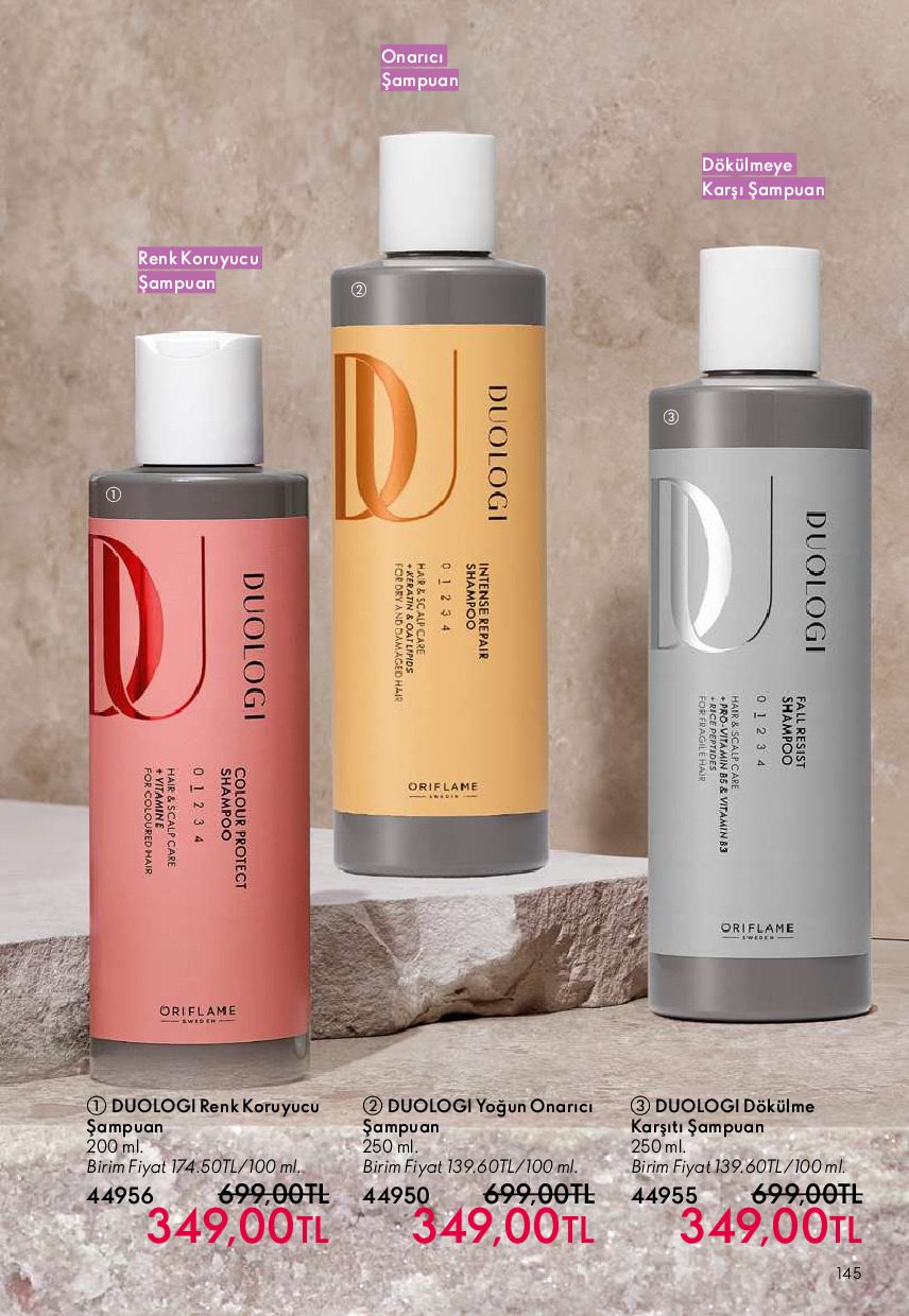 Oriflame 01 Temmuz- 31 Temmuz Online Katalog - Sayfa 145