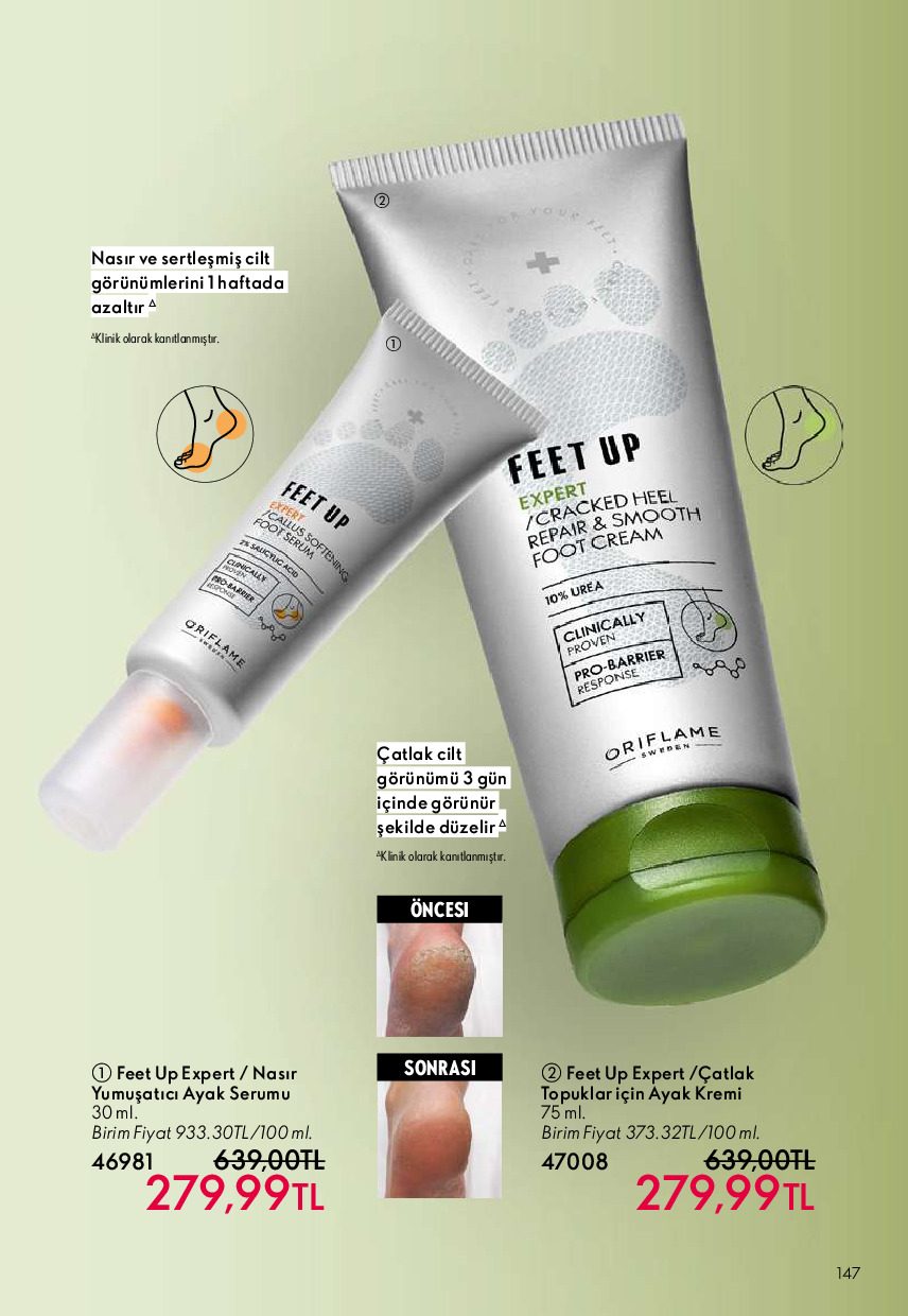 Oriflame 01 Temmuz- 31 Temmuz Online Katalog - Sayfa 147