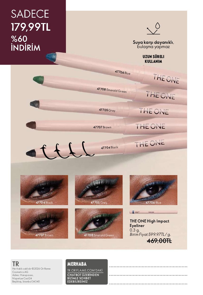Oriflame 01 Temmuz- 31 Temmuz Online Katalog - Sayfa 148