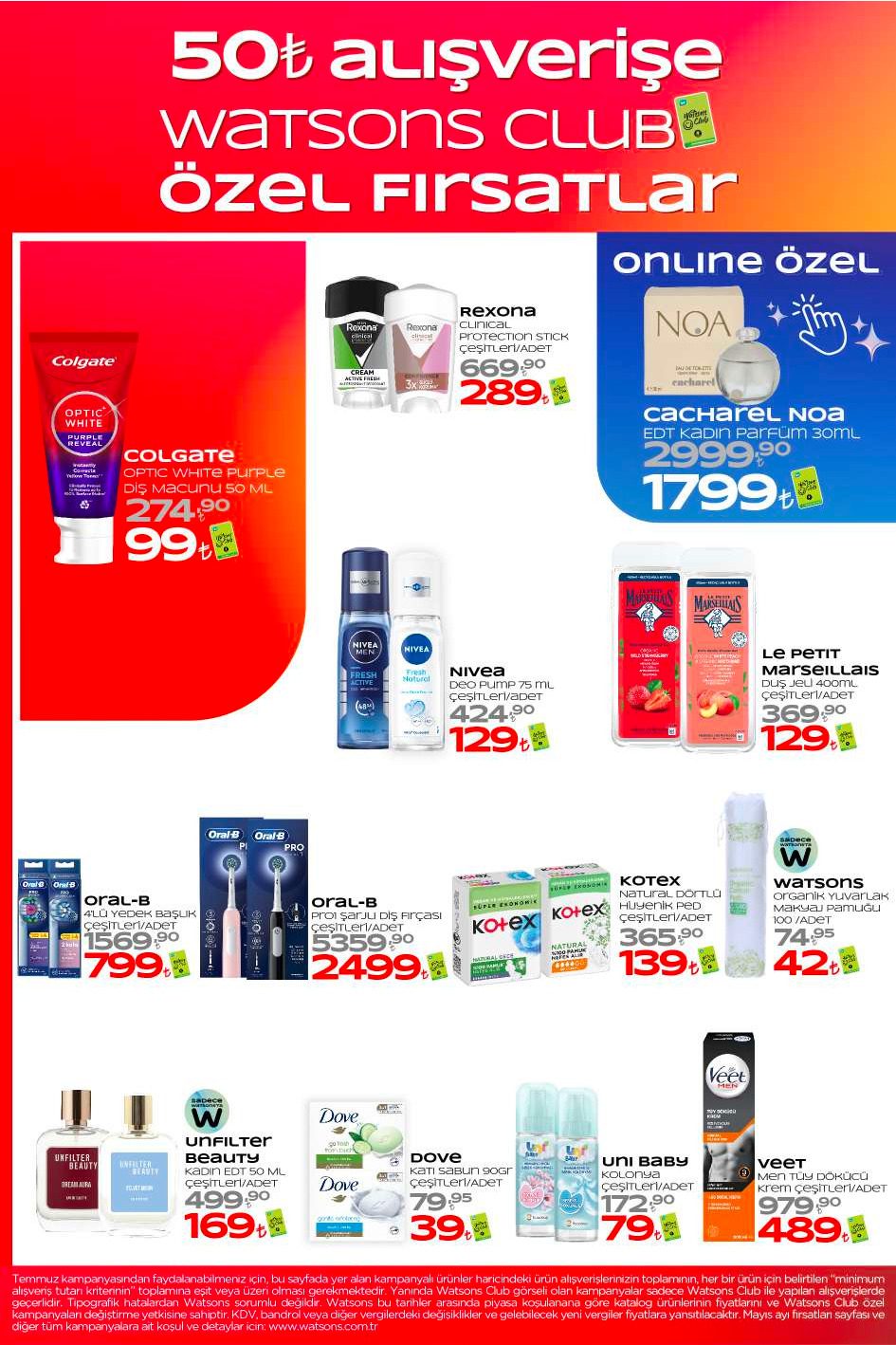 Watsons 01 Temmuz - 27 Temmuz Aktüel Kataloğu - Sayfa 3