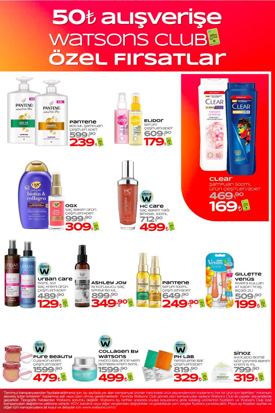 Watsons 01 Temmuz - 27 Temmuz Aktüel Kataloğu - Sayfa 4